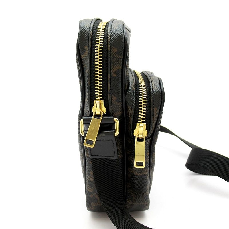 Celine Triomphe Small Pocket Messenger Bag Calf — view 5