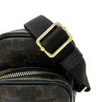 Celine Triomphe Small Pocket Messenger Bag Calf — view 2