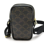 Celine Triomphe Small Pocket Messenger Bag Calf — view 4