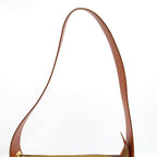 Celine Macadam Shoulder Bag Leather Brown — view 2