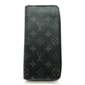 Louis Vuitton Zippy Wallet Vertical Monogram Eclipse Black
