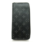 Louis Vuitton Zippy Wallet Vertical Monogram Eclipse Black