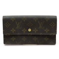 Louis Vuitton Porte Tresor International Monogram Brown Wallet