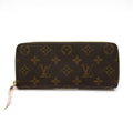 Louis Vuitton Portefeuille Clemence Monogram Rose Ballerine Wallet
