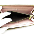 Louis Vuitton Portefeuille Clemence Monogram Rose Ballerine Wallet — view 5