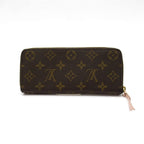 Louis Vuitton Portefeuille Clemence Monogram Rose Ballerine Wallet — view 2