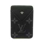 Louis Vuitton Card Holder Magnet Monogram Eclipse Black