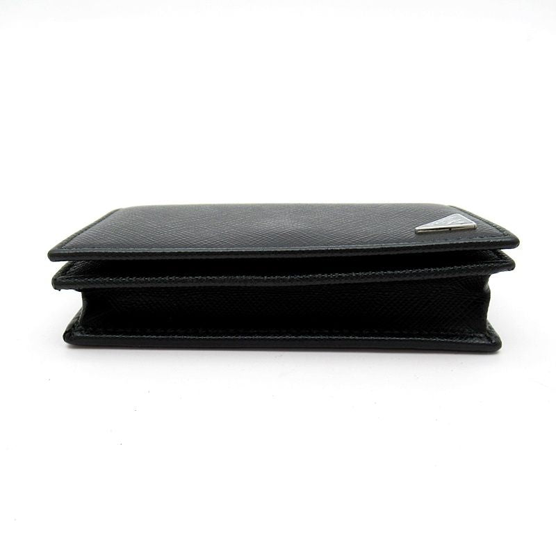 Prada Saffiano Card Case Black — view 4