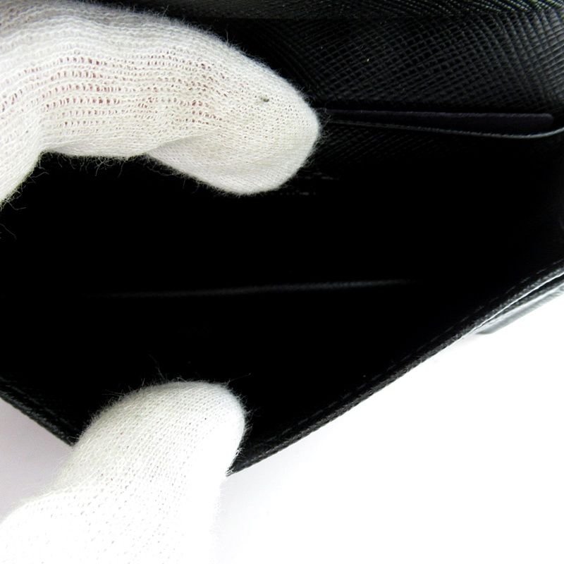 Prada Saffiano Card Case Black — view 5