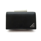 Prada Saffiano Card Case Black