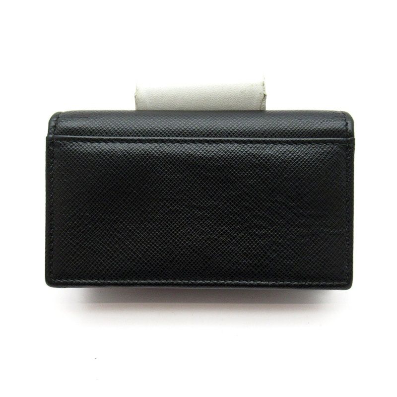Prada Saffiano Card Case Black — view 2