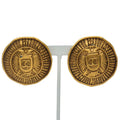 Chanel CC Logo Earrings