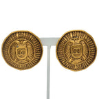 Chanel CC Logo Earrings