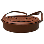 Celine Triomphe Oval Brown Leather Shoulder Bag — view 5