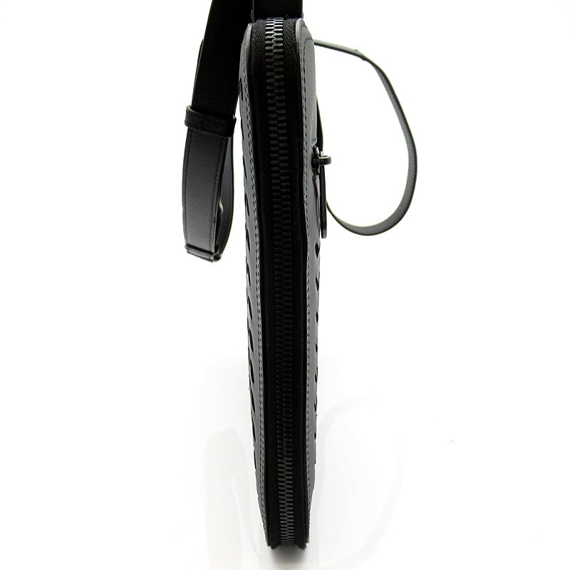 Bottega Veneta Briefcase 2-Way Shoulder Intrecciato Black Beauty — view 5