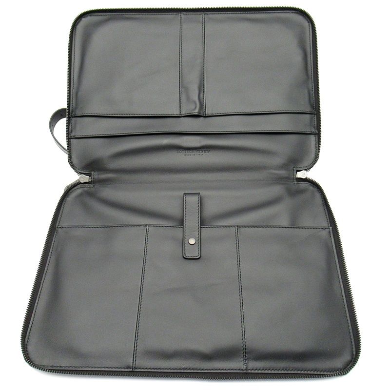 Bottega Veneta Briefcase 2-Way Shoulder Intrecciato Black Beauty — view 7