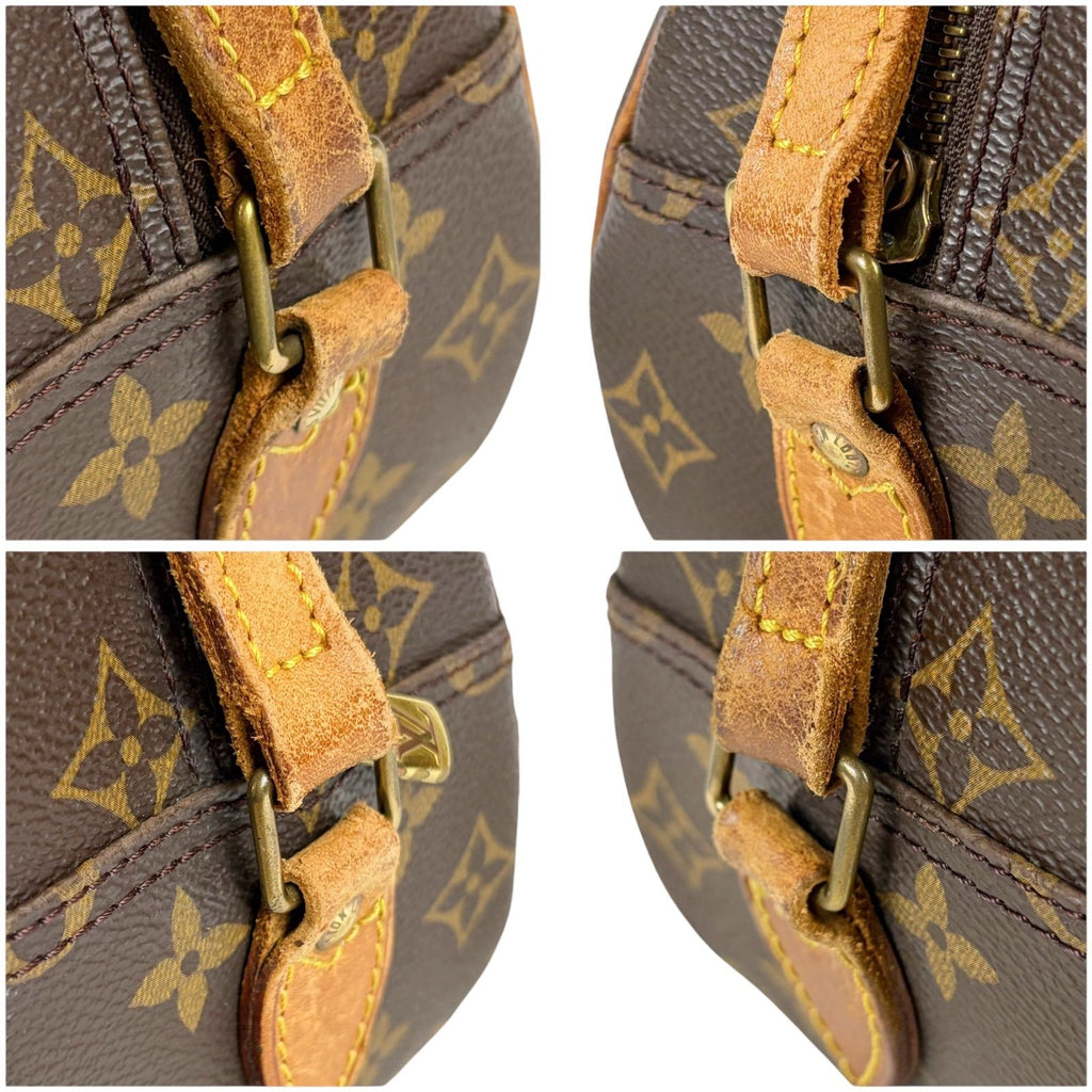 Louis Vuitton Shoulder Bag Blois Monogram Lambskin Brown Pochette — view 7