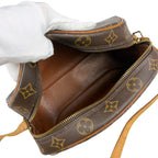 Louis Vuitton Shoulder Bag Blois Monogram Lambskin Brown Pochette — view 9