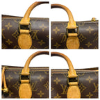 Louis Vuitton Monogram Popincourt Brown Leather Handbag — view 7