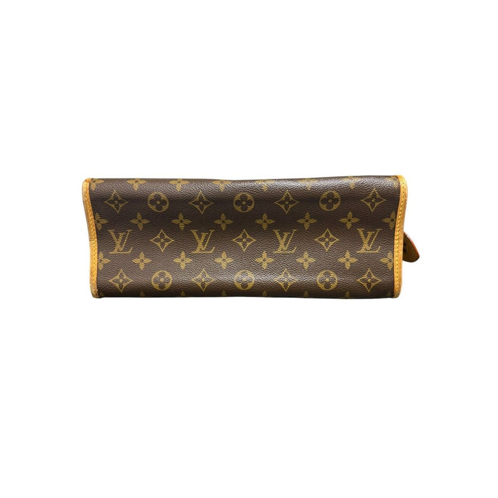 Louis Vuitton Monogram Popincourt Brown Leather Handbag — view 4