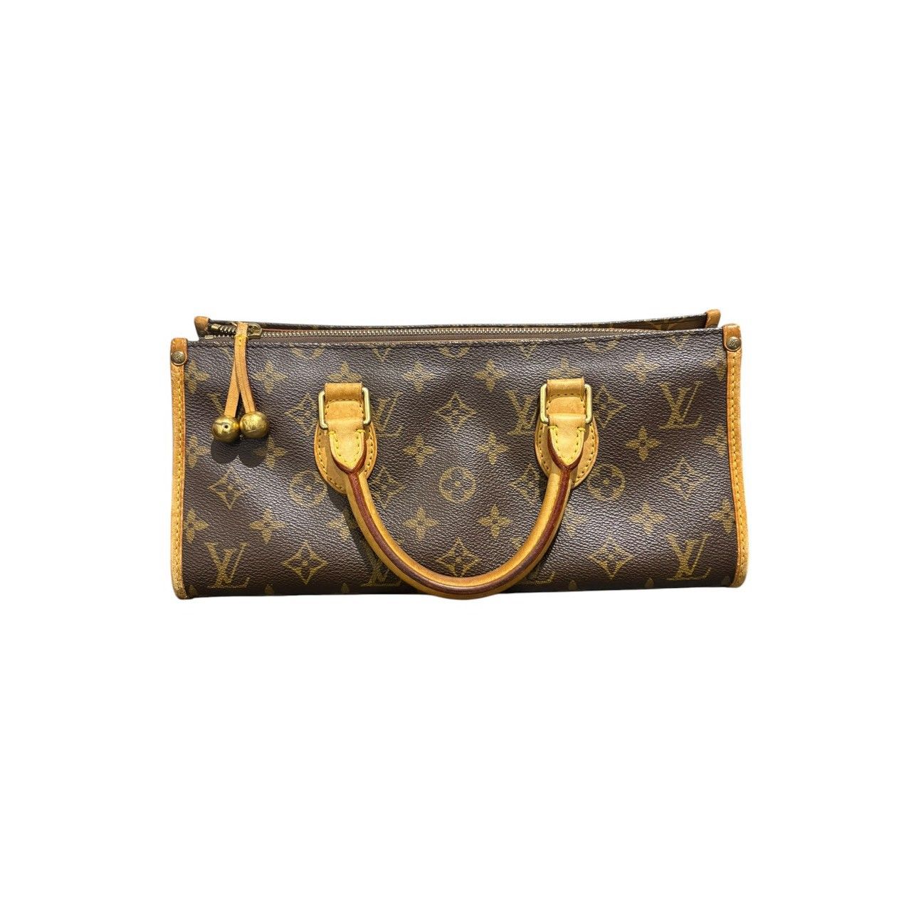 Louis Vuitton Monogram Popincourt Brown Leather Handbag — view 2