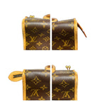 Louis Vuitton Monogram Popincourt Brown Leather Handbag — view 5