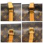Louis Vuitton Monogram Cabas Piano Brown Leather Tote Bag — view 7