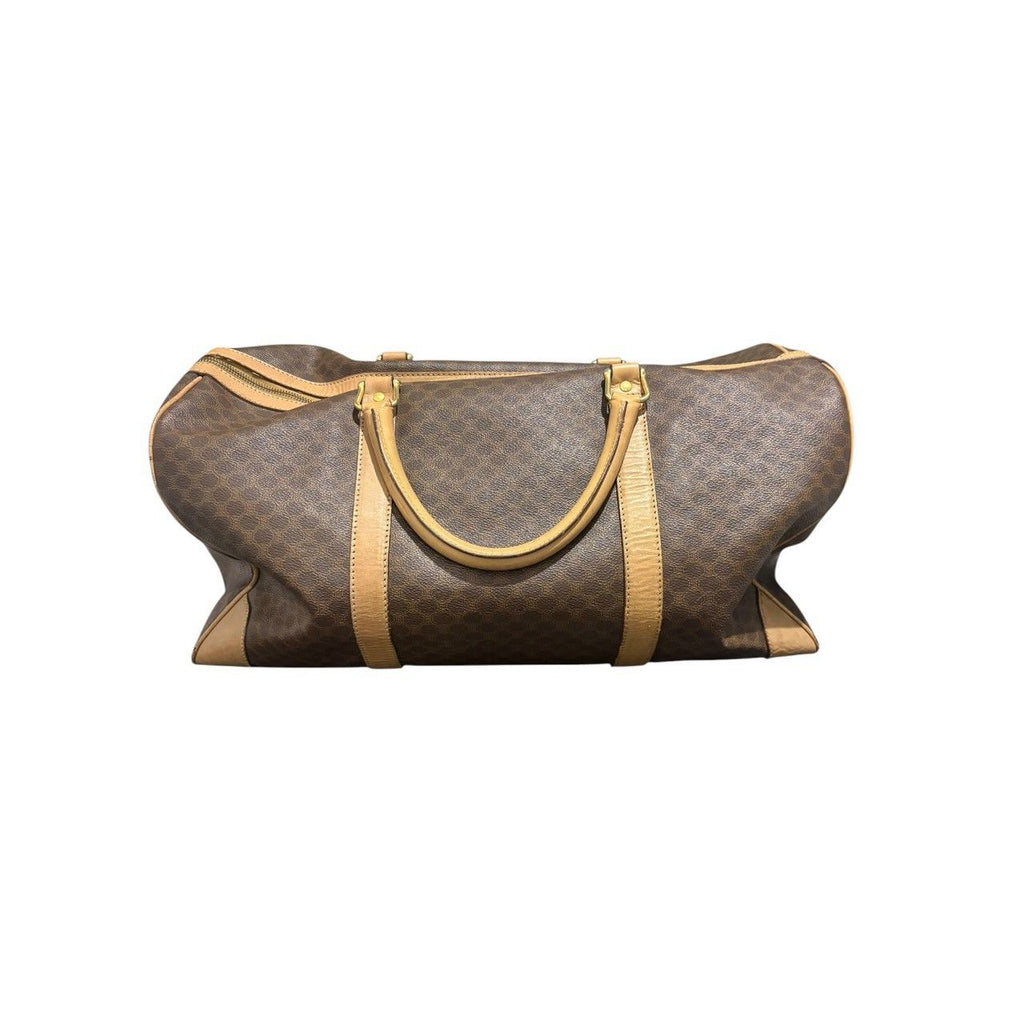 Celine Macadame Brown Leather Boston Bag — view 2