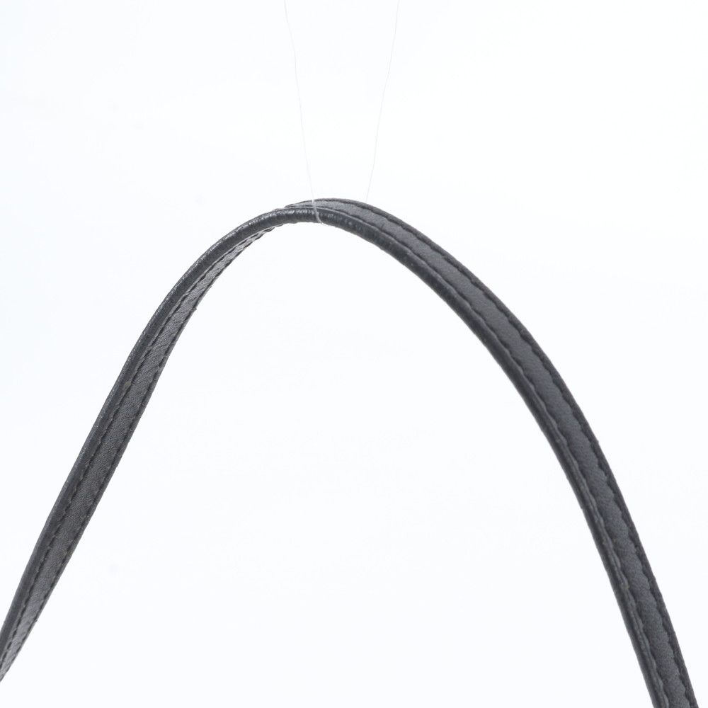 Fendi Zucchino Pouch Leather Handbag — view 2