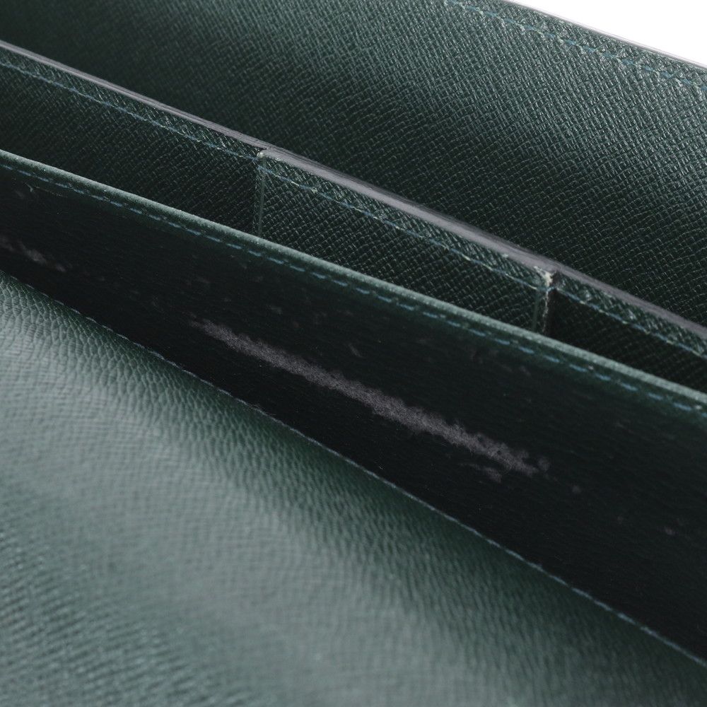 Louis Vuitton Taiga Serviette Moskova Leather Business Document Tote — view 8