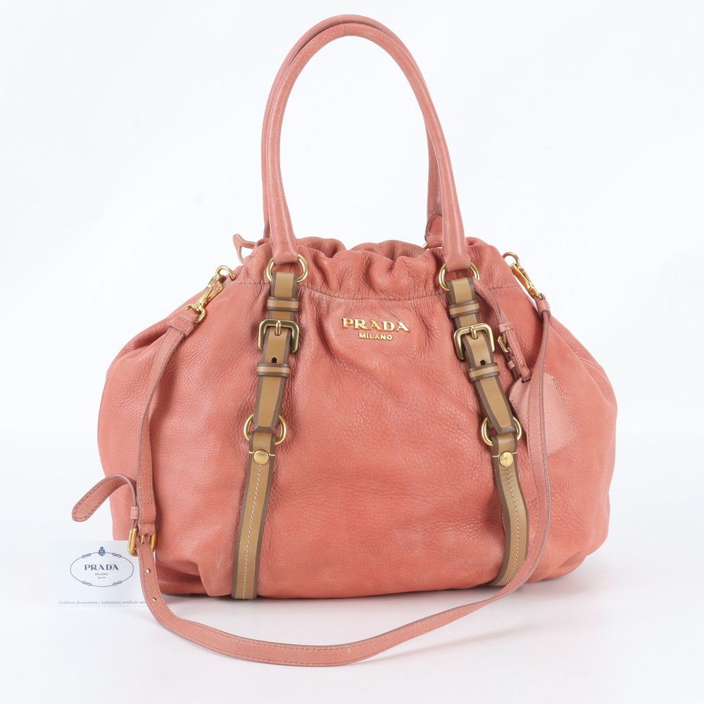 Prada Included Leather 2-Way Shoulder Bag Crossbody Hand Tote