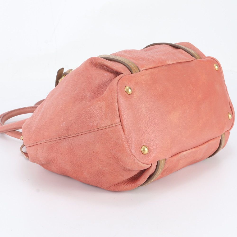 Prada Included Leather 2-Way Shoulder Bag Crossbody Hand Tote — view 6