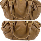 Prada Vitello Daino Leather Hand Tote Handbag — view 7