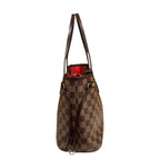 Louis Vuitton Neverfull PM Damier Tote Bag Canvas Brown — view 4