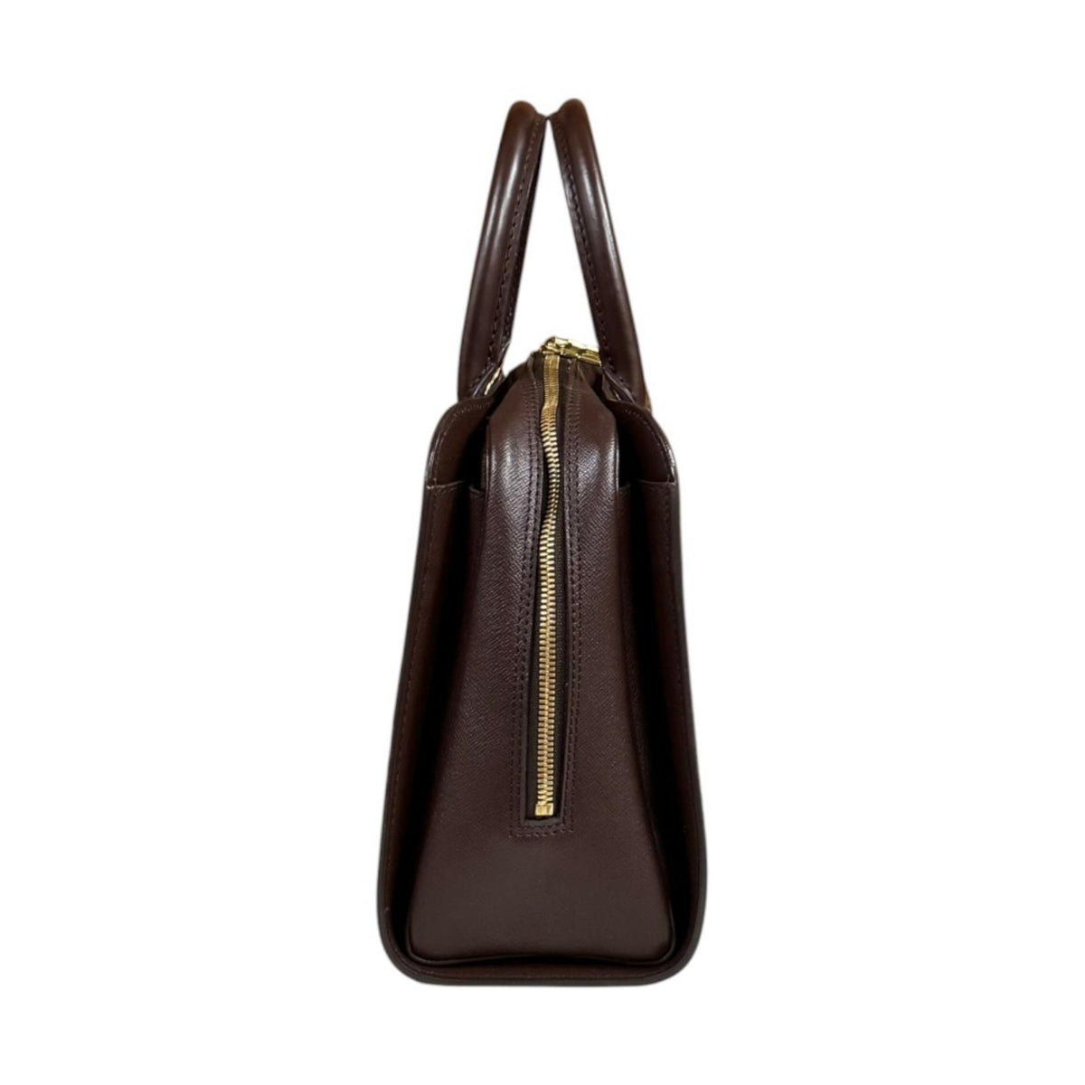 Louis Vuitton Triana Damier Handbag Canvas Brown — view 4