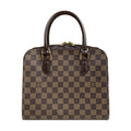 Louis Vuitton Triana Damier Handbag Canvas Brown