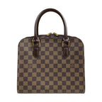 Louis Vuitton Triana Damier Handbag Canvas Brown