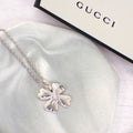 Gucci Clover Four Leaf Pendant with 925 Sterling Silver