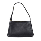 Celine Shoulder Bag Trio Large Leather Black Going Out Adults Simple — view 5