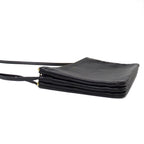 Celine Shoulder Bag Trio Large Leather Black Going Out Adults Simple — view 4