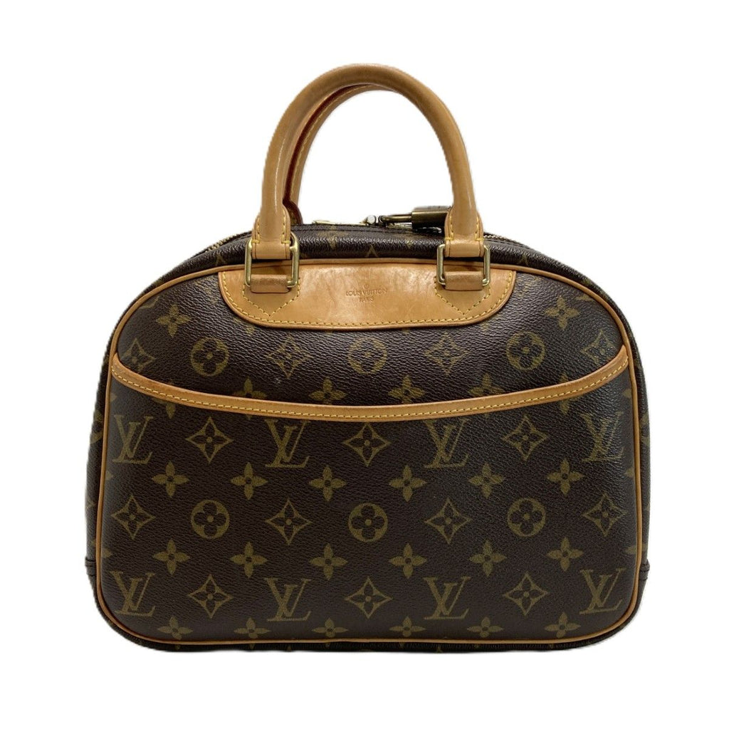 Louis Vuitton Monogram Trouville Handbag Cloth