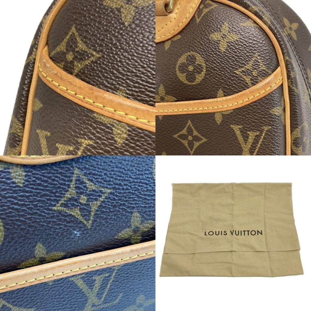Louis Vuitton Monogram Trouville Handbag Cloth — view 9