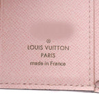 Louis Vuitton Portefeuille Zoe Trifold Wallet Brown Pink Snap Button Closure — view 6