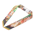 Hermes Twilly Scarf Dance Pacific Pacifique Silk Multicolor
