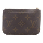 Louis Vuitton Monogram Trunk Print Pochette Cles Key Case Coin Brown — view 2