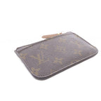 Louis Vuitton Monogram Trunk Print Pochette Cles Key Case Coin Brown — view 3