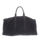 Prada Tessuto Plate Boston Bag Black — view 2