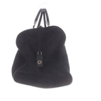 Prada Tessuto Plate Boston Bag Black — view 3