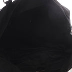 Prada Tessuto Plate Boston Bag Black — view 7