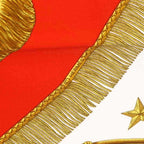 Hermes Scarf Carre 90 Poste Et Cavalerie Silk Red White — view 7